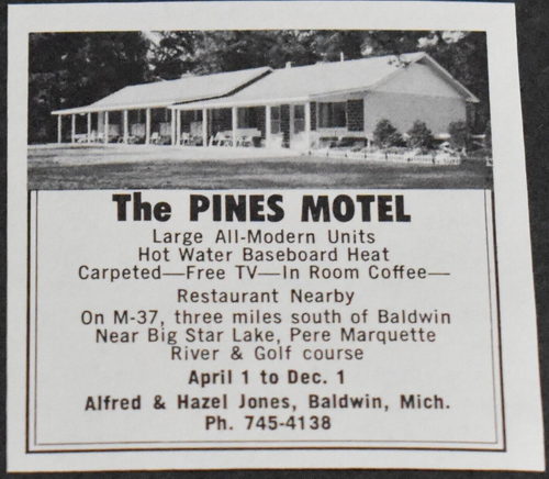 Motel BBT (Pines Motel) - Print Ad